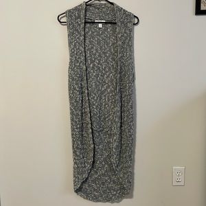 Sun & Shadow Sleeveless Long Sweater